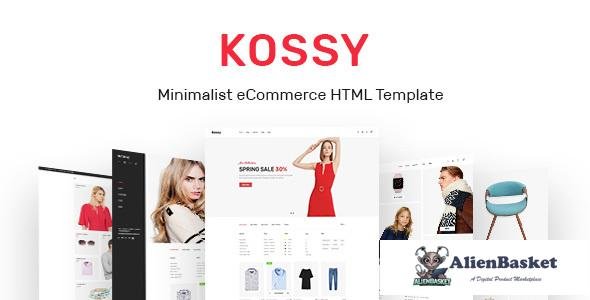 13159 Kossy - Minimalist eCommerce HTML Template 
