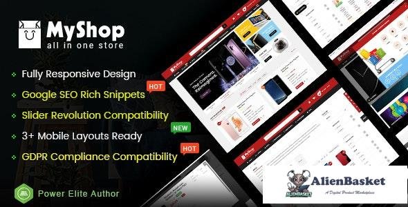 15835 MyShop v1.0 - Top Multipurpose OpenCart 3 Theme (3+ Mobile Layouts Included) 
