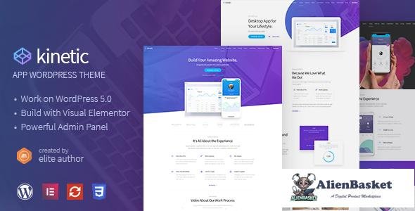 15946 Kinetic v1.0.1 - Desktop, Mobile & Product App WordPress Theme 