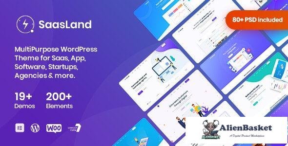 20859 SaasLand v3.1.0 - MultiPurpose Theme for Saas & Startup 