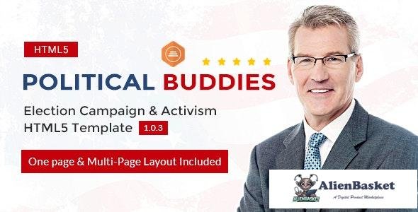 31899 Political Buddies v1.0 - Election Campaign & Activism HTML5 Template 