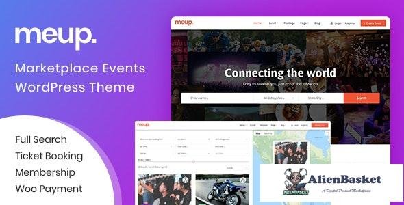 36320 Meup v1.5.9 - Marketplace Events WordPress Theme 