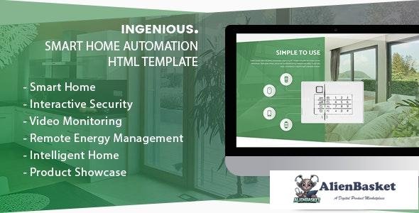 19990 Ingenious v1.0 - Smart Home Automation HTML Template 