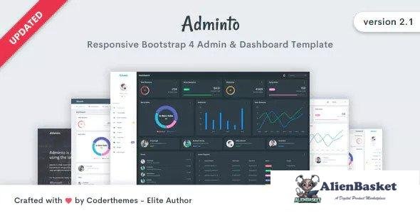 13879 Adminto v2.1 - Responsive Admin & Dashboard Template 