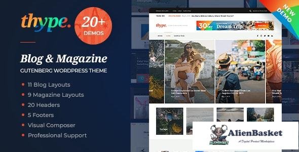 20485 Thype v1.1.1 - Personal Blog WordPress 