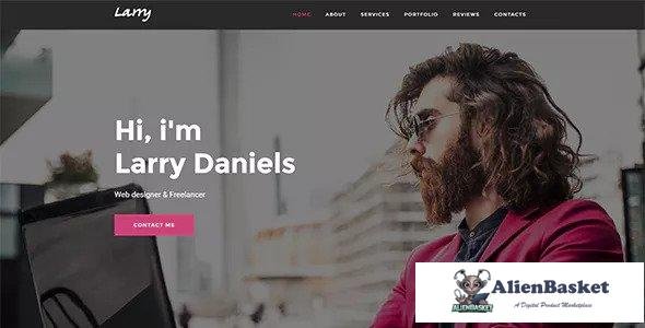 13392 Larry v1.0.1 - Personal Onepage WordPress Theme 