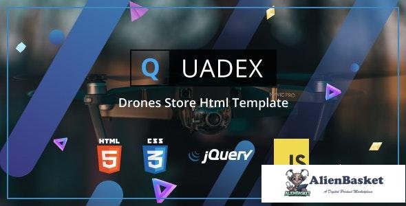 18260 Quadex v1.0 - Drones Store Html Template 