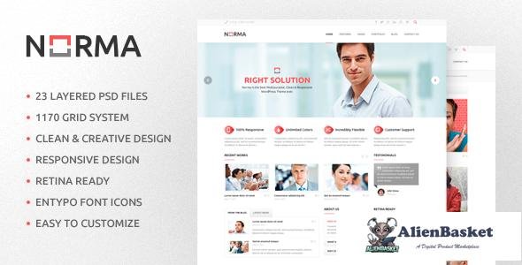 15936 NORMA v1.1 - Clean & Responsive HTML Theme 