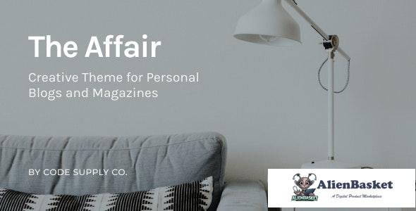 26059 The Affair v3.4.6 - Creative Theme for Personal Blogs and Magazines 