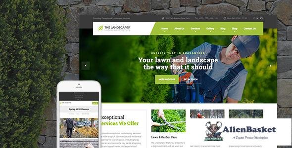 18952 The Landscaper v1.8.3 - Lawn & Landscaping WP Theme 