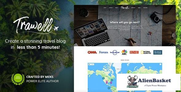 12368 Trawell v1.3 - WordPress travel theme 