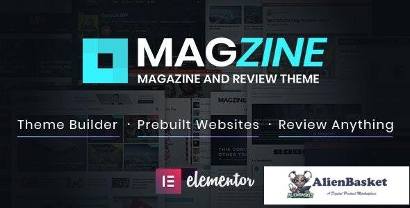 27654 Magzine v1.0.1 - Elementor Review and Magazine Theme 