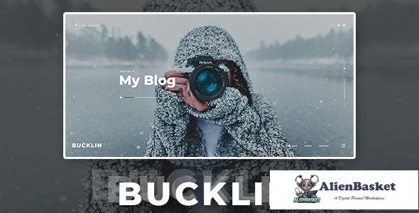 26693 Bucklin v1.0 - Creative Personal Blog HTML Template 