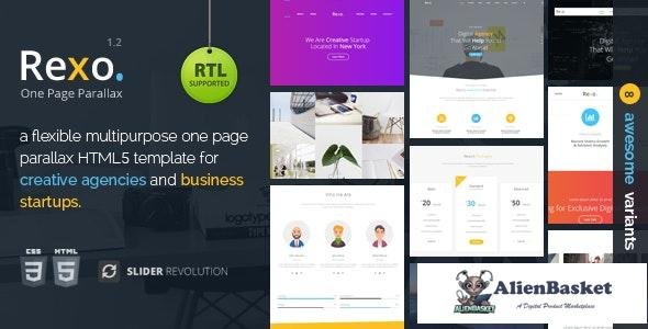 16651 Rexo v1.2 - One Page Parallax 
