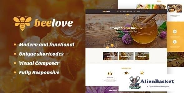 30025 Beelove v1.2.5 - Honey Production and Sweets Online Store WordPress Theme 