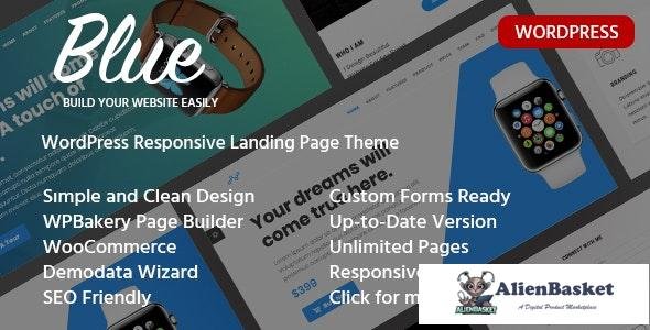 17858 Blue v1.3.2 - Product Landing Page 