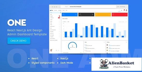 16627 One v1.0 - React Next.js & Ant Design Admin Template 