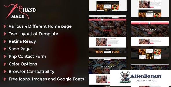 14807 Handicraft - Handmade Product Shop Template 