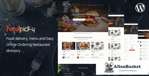 17200 FoodPicky v1.2.7 - Food Delivery Restaurant Directory WordPress Theme 
