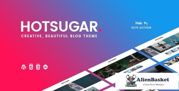 13043 HotSugar v1.0.5 - Responsive WordPress Blog Theme 