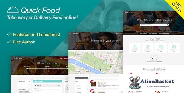 10985 QuickFood v1.8 - Delivery or Takeaway Food Template 