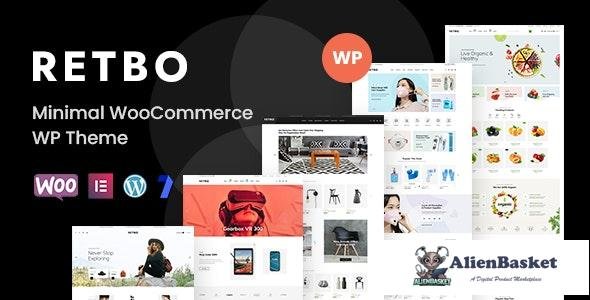 36113 Retbo v1.2.6 - Minimal WooCommerce WordPress Theme 