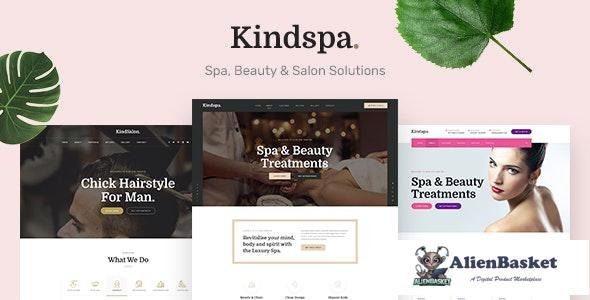 27688 Kindspa v1.0 - Spa and Beauty Salon HTML5 Template 