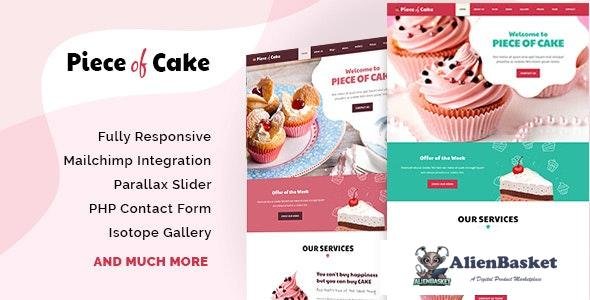 22885 Piece of Cake v1.0 - Responsive HTML5 Template 