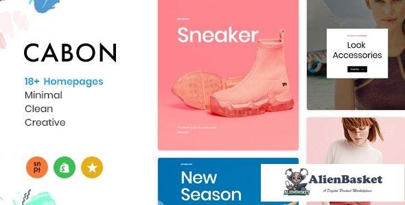 28881 Cabon v1.0 - Minimal Clean Multiple Shopify Theme 