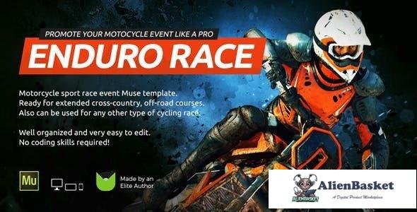 13869 Enduro - Extreme Motorcycle Race Event Website Muse Template 