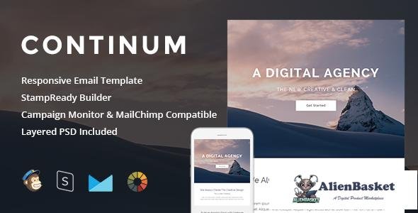 11903 Continum - Responsive Email + StampReady Builder 