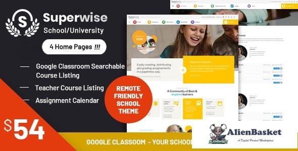 22843 Superwise v2.9.1 - Modern Education and Google Classroom WordPress Theme 