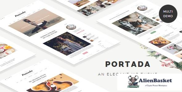 10829 Portada v1.6 - Elegant Blog Blogging WordPress Theme 