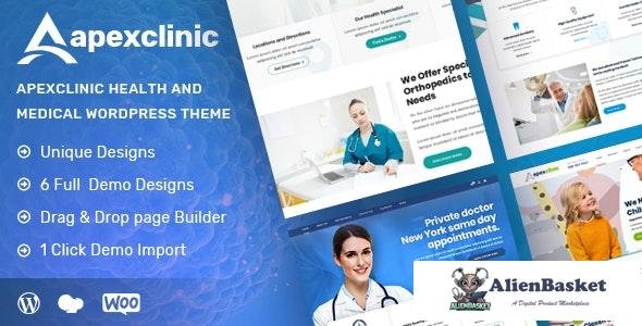 22405 ApexClinic v1.2.3 - Health & Medical Theme 