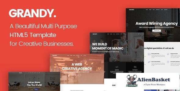 26868 Grandy v1.0 - Creative Multi Purpose Big HTML5 Template 