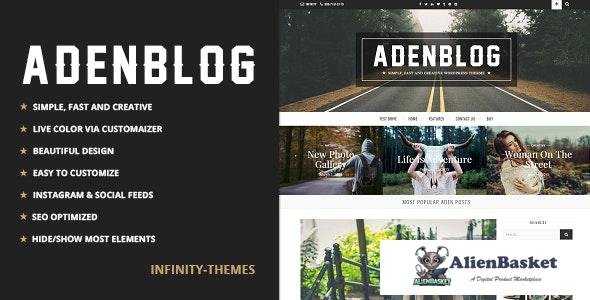 26035 Aden v3.1.7 - A WordPress Blog Theme 