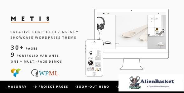 13063 Metis v1.4.4 - Portfolio / Agency WordPress Theme 