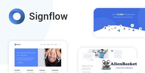 11044 Signflow v1.4.5 - Ultra Modern Tech & Startup Theme 