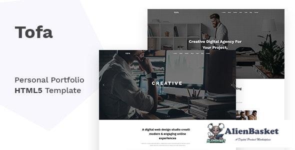 27126 Tofa v1.0 - Personal Portfolio Template 