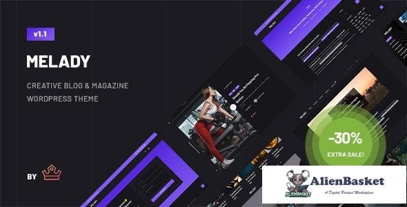 22228 Melady v1.0 – Creative Blog & Magazine WordPress Theme 