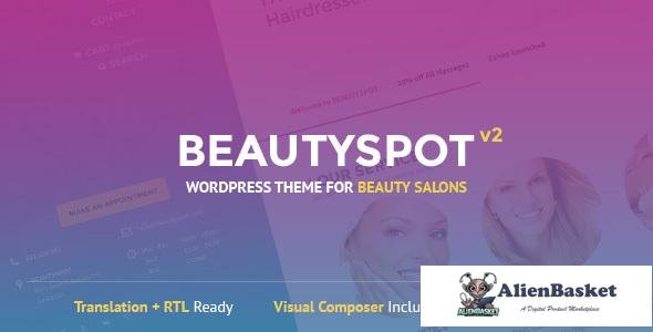 10371 BeautySpot v2.4.4 - WordPress Theme for Beauty Salons 
