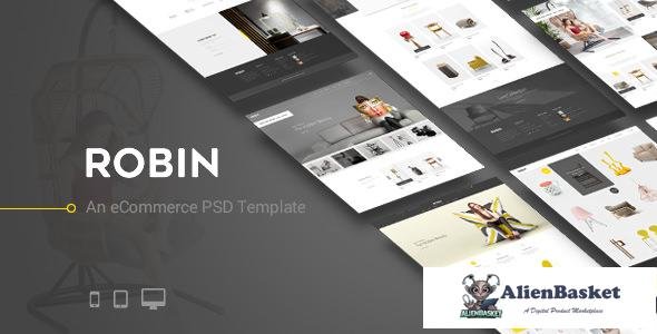 11157 Robin - An eCommerce PSD Template 