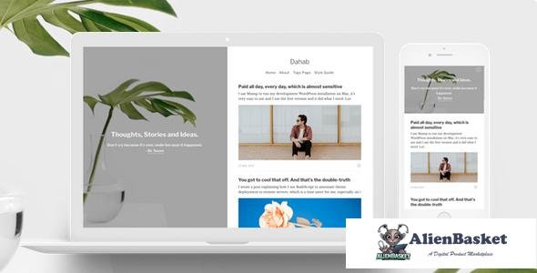 11407 Dahab v1.0.1 - Minimal Blog and Magazine Jekyll Theme 