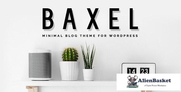 37439 Baxel v5.0.6 - Minimal Blog Theme for WordPress 