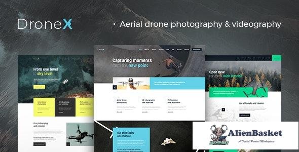 19767 DroneX v1.1.1 - Aerial Photography & Videography WordPress Theme 