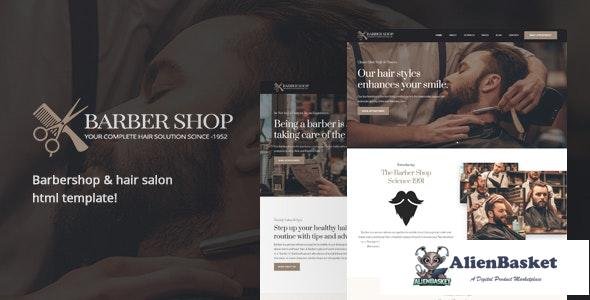 26361 BarberShop & Hair Salon v1.0 - HTML Template 