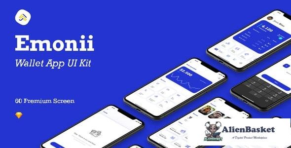 23136 Emonii v1.0 - Wallet App UI Kit 
