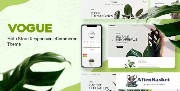 16538 Vogue v1.0.0 - Plant Store Opencart Theme (Included Color Swatches) 
