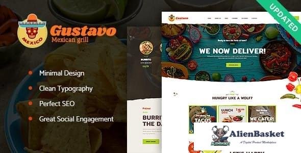 17234 Gustavo v1.2.2 - Mexican Grill, Bar & Restaurant WordPress Theme 