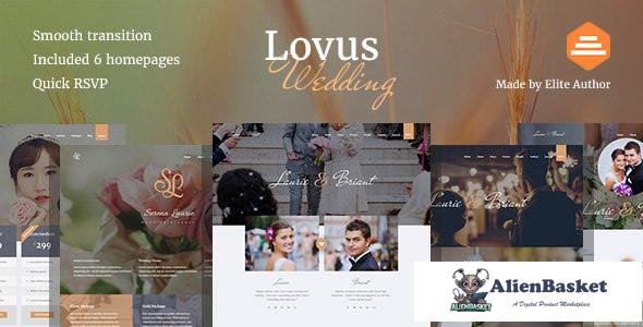 11360 Lovus v1.0.4 - Wedding Planner WordPress Theme 